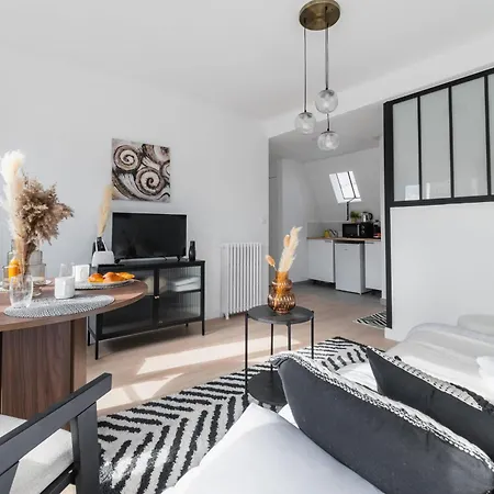 Jolie Studio Loft 35m2 Bien Equipe 4p - 20 アパート パリ