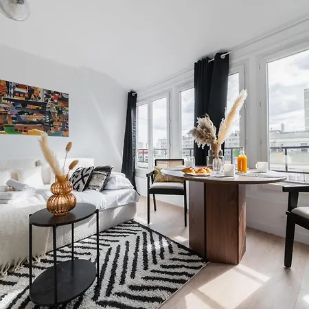 Jolie Studio Loft 35m2 Bien Equipe 4p - 20 パリ