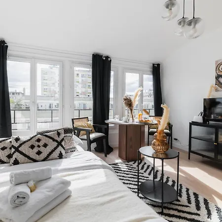 Apartament Jolie Studio Loft 35m2 Bien Equipe 4p - 20 Paryż