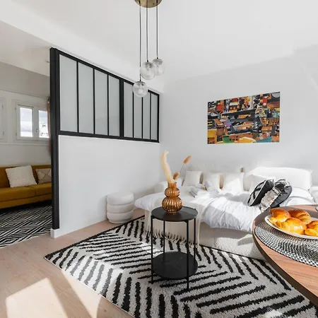 Jolie Studio Loft 35m2 Bien Equipe 4p - 20 * Paryż